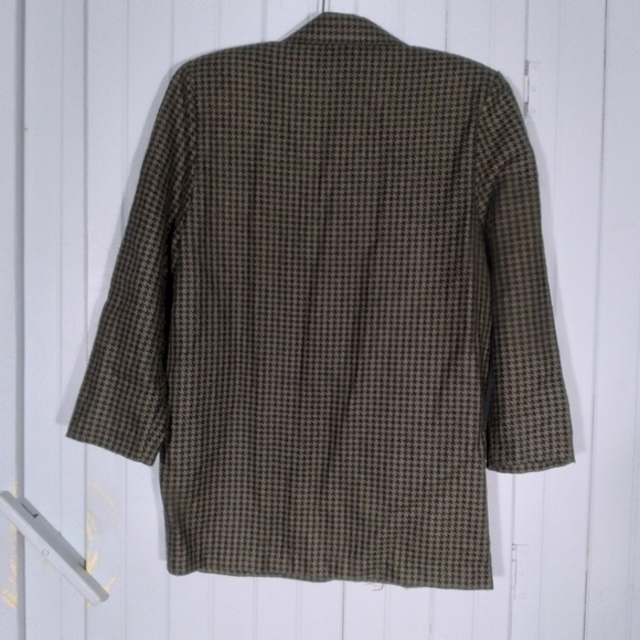 VINTAGE houndstooth blazer - Picture 2 of 6